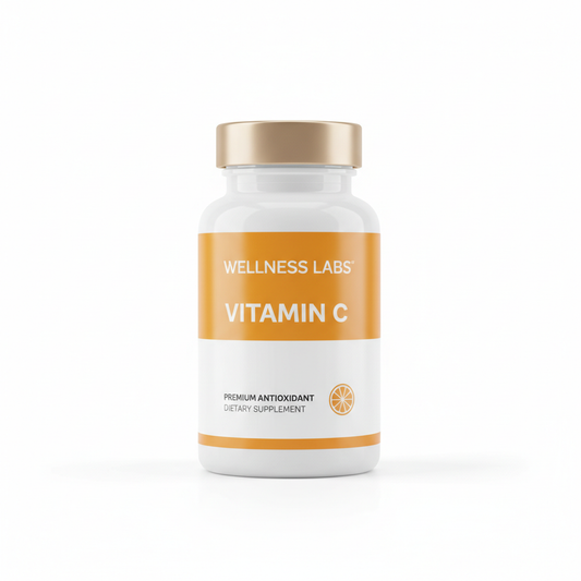 Vitamin C supplement bottle