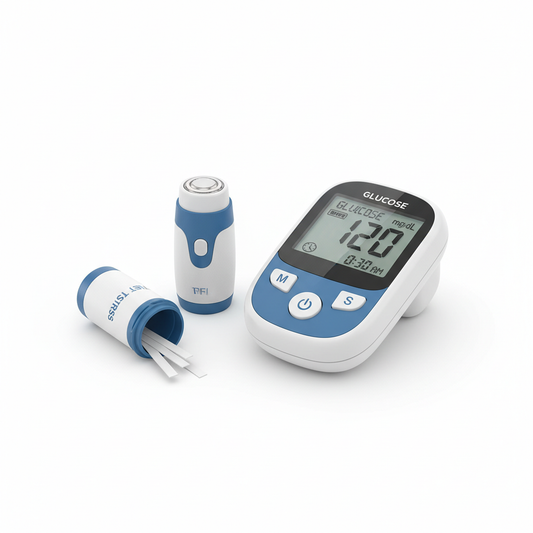 Blood Glucose Monitor Kit - Diabetes Testing System
