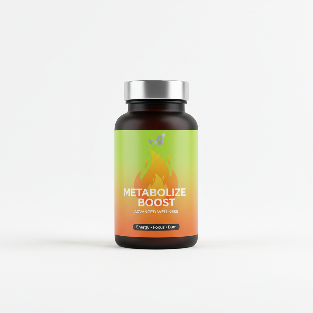 Metabolism Booster supplement bottle