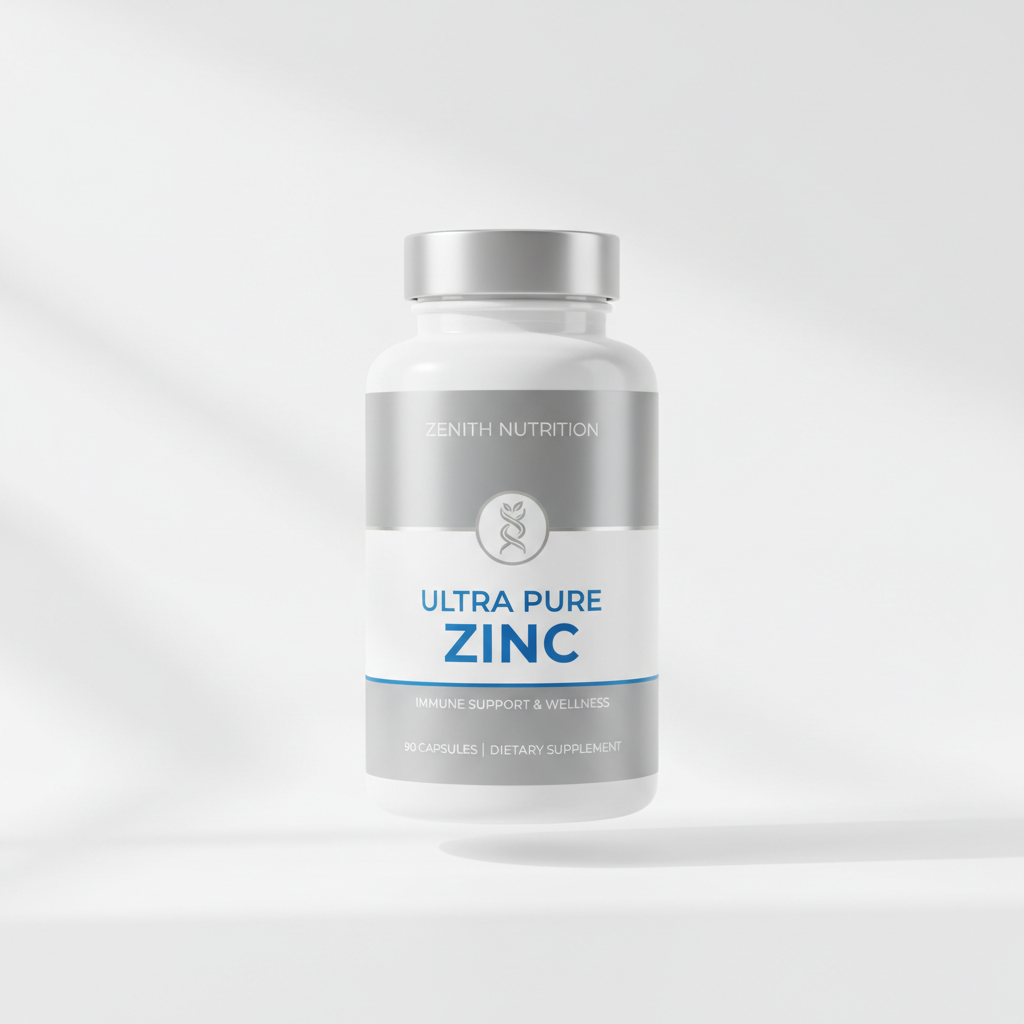 Zinc supplement bottle