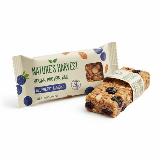 Vegan Protein Bar - Blueberry Almond