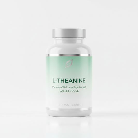 L-Theanine supplement bottle
