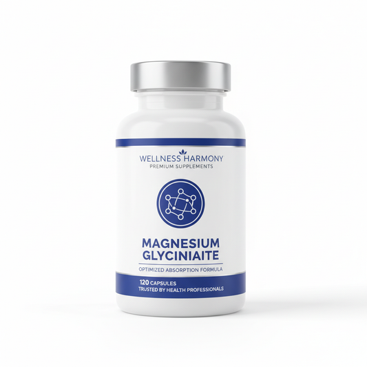 Magnesium Glycinate supplement bottle