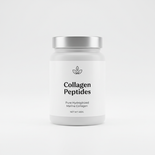 Collagen Peptides supplement container
